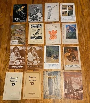 Vintage/Unique Yosemite Nature Notes, 16 Pamphlets 1940, 1950 - Image 1 of 4
