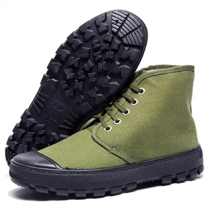 Ejército Chino EPL Entrenamiento Liberación Para hombres Zapatos Con Cordones Botas Protectoras Laborales - Imagen 1 de 9