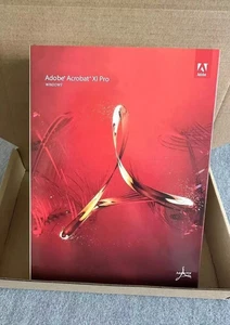 Adobe Acrobat Xi Pro Full Version DVD/Windows, Permanent License For 5 PCs - Picture 1 of 10