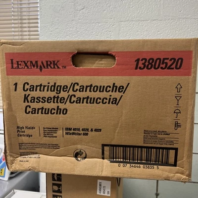 Lexmark Laser Printer Cartridge 1380850  (Black) New- Sealed - Image 1 of 3