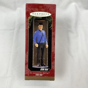 Hallmark Star Trek Dr. Leonard H. McCoy Christmas Ornament Keepsake 1997 - Picture 1 of 9