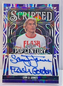 2024 LEAF METAL POP CENTURY SAM JONES AUTO #/4 FLASH GORDON #3/4 SAM J. JONES - Picture 1 of 2