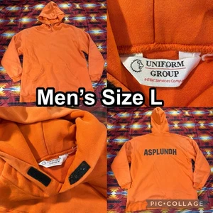ASPLUNDH Pullover Naranja Pesado Sudadera con Capucha Para Hombres Grande Ropa de Trabajo Uniforme Grupo - Imagen 1 de 13