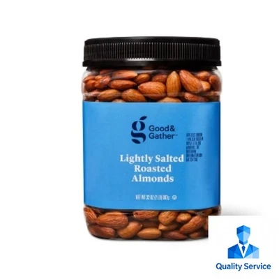 Lightly Salted Roasted Almonds - 32oz - Good & Gather™