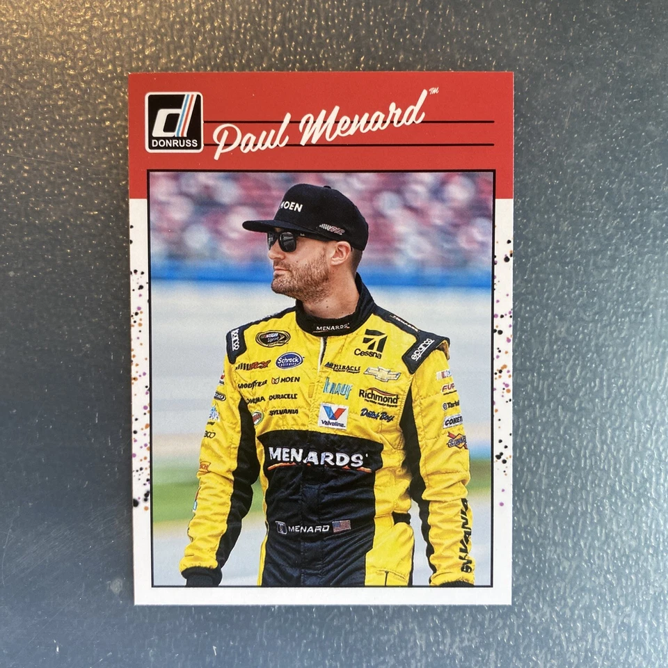 2023 Donruss Racing Nascar RETRO Card PAUL MENARD - Image 1 of 1