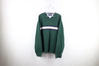 Suéter De Colección Años 90 Tommy Hilfiger Para Hombres XL Desteñido Deletrear Peso Pesado Tejido Mármol Foto 1 de 4