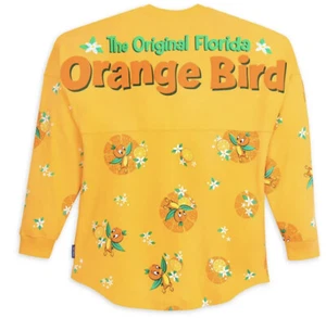 Maglia Disney Parks Epcot Festival dei Fiori e dei Giardini Arancione Uccellino Spirito Medium M - Foto 1 di 2
