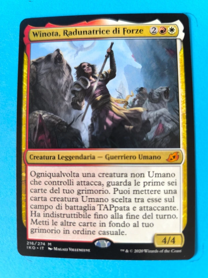 Winota, Radunatrice di Forze / Winota, Joiner of Forces # IKO Magic MTG - Bild 1 von 1