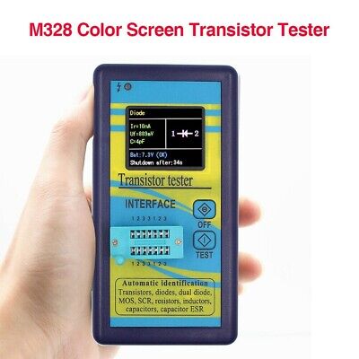 ESR Inductance LCR Meter M328 Multi-Purpose LCD-Transistor Tester Diode Resistor • 25.22£