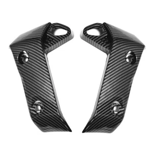 For YAMAHA MT-07 2017-2020 Carbon Fiber Front Side Turn Signal Radiator Fairing - Picture 1 of 6