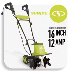 Sun Joe TJ602E Electric Garden Tiller/Cultivator - Lightly Used - Picture 1 of 4
