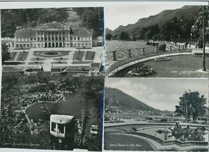 "COMO, Villa Olmo, Brunate, funicolare" 4 CARTOLINE non viaggiate - Picture 1 of 1