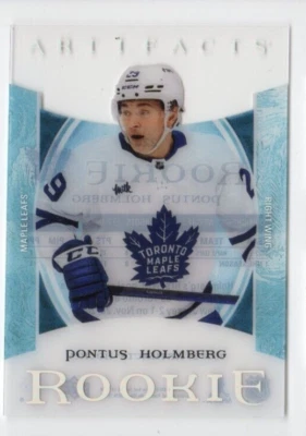 2023-24 Artifacts Pontus Holmberg #228 Rookie Acetate Toronto Maple Leafs - Image 1 of 2