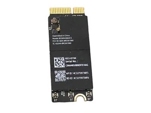 Apple MacBook 653-0194 BCM943602CS Wireless AirPort Bluetooth WiFi Card @CPU50 - Afbeelding 1 van 5