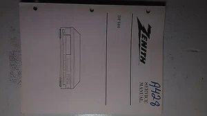 Zenith dp100 service manual Original Repair book stereo cd player - Picture 1 of 1