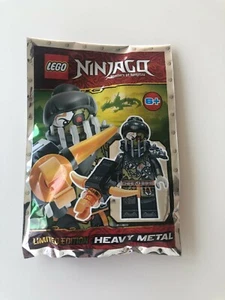 Lego Ninjago Minifigura Edición Limitada LE Heavy Metal Polybag I 891947 - Imagen 1 de 2