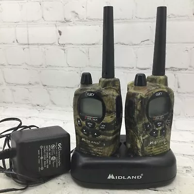 Midland GXT Xtra-Talk GXT1050P Radios Charging Station Camo - Image 1 of 4