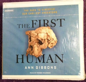 2006 🔥THE FIRST HUMAN🔥 Audiobook Ann Gibbons Our Earliest Ancestors FREE SHIP - Picture 1 of 3