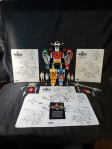 Vintage Voltron Lion Force 1984 Action Figure WITH Instrustions & 4 FIGURES - Picture 1 of 1