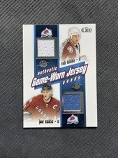 2002-03 PACIFIC HEADS UP SAKIC/BLAKE/FEDOROV/ROBITAILLE QUAD JERSEY #9 HOF
