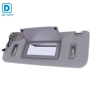 1x Left Driver Side Sun Visor for 15-2019 Chevrolet Silverado 1500 2500 3500 - Picture 1 of 10