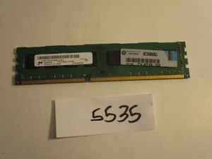 Micron 4GB MT16JTF51264AZ-1G4D1 PC3-10600 1333Mhz DDR3 DESKTOP MEMORY RAM (5535) - Picture 1 of 2