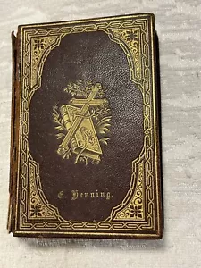 Antik Vintage 1888/1892 deutsche Bibel Dr. Martin Luther OHIO beschädigt. --4567 - Bild 1 von 13