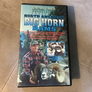 Safari Video North American Big Horn Rams VHS 1994 - Picture 1 of 4