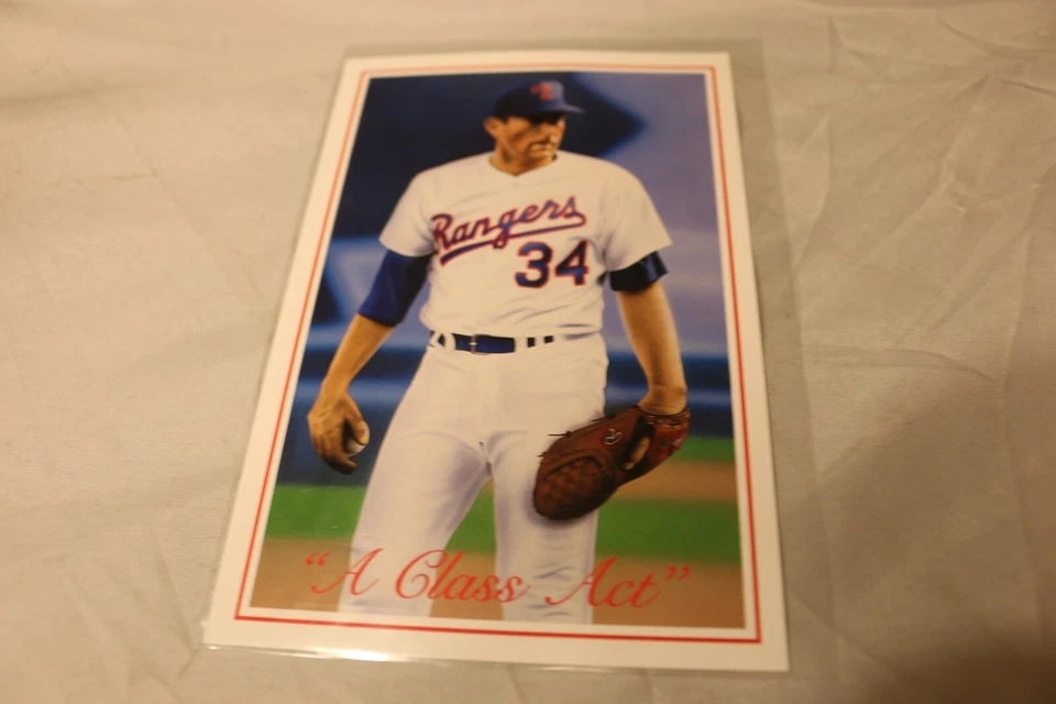 POST CARD Nolan Ryan Texas Rangers A Class Act - Image 1 of 1