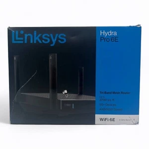 Router para juegos Linksys Hydra Pro 6E Tri-Band Wi-Fi - negro (MR7500) - Imagen 1 de 6