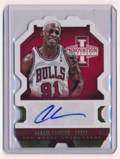 2013-14 Panini Innovation Top-Notch Autograpsh GOLD Dennis Rodman Auto /10