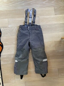 Polarn O. Pyret WATERPROOF PERFORMANCE SNOWPANTS Sz 110 4-5yrs Ski Pants - Picture 1 of 4