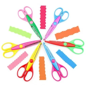 Candy Color Stationery Scissors Kawaii Lace Scissors Children Gifts - Picture 1 of 18