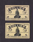 Anciennes  étiquettes Allumettes  Belgique BN45981 Collier Mineur 