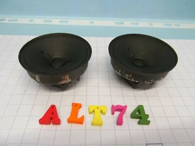 ALTOPARLANTE ALT74, COPPIA TWEETER PHILIPS US  8 OHM  (AD2071TB). VEDI FOTO  - Immagine 1 di 3