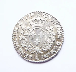 LOUIS XVI 1/10 écu 1778 A - Imagen 1 de 2