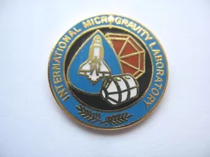 INTERNATIONAL MICRO GRAVITY LABORATORY LAPEL PIN - Picture 1 of 1