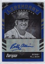 2016 Panini Torque Legendary Auto Blue /75 Bobby Allison #LA-BA Auto HOF
