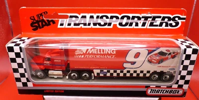Camión Matchbox Super Star Melling Performance #9 Ford NASCAR 1992 1/87 Foto 1 de 4