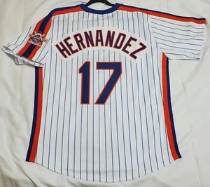 Authentic Majestic SMALL NEW YORK METS KEITH HERNANDEZ TBTC 1986 Jersey 6240 USA - Picture 1 of 11