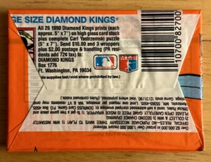 1990 Donruss Baseball Card Wax Pack Spike Owen Expos Showing On Bottom Back - Picture 1 of 2