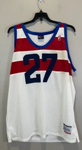Big Land Jersey Top Sz 3XL Red Stipe Blue Trim NBA Logo - Picture 1 of 5