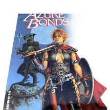 Forgotten Realms Azure Bonds Kate Novak Jeff Grubb TSR Vintage Paperback VG