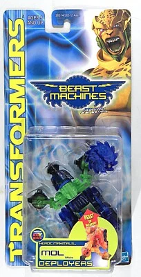 Hasbro Transformers Beast Wars Machines Deployers MOL MOC Nice blue - Image 1 of 2