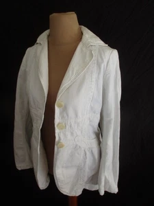 Veste Cotélac Blanc Taille S à - 65% - Imagen 1 de 3