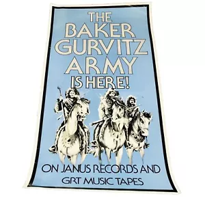 Ginger Baker of CREAM BAKER GURVITZ ARMY - Janus Records Promo Poster ORIGINAL - Picture 1 of 7