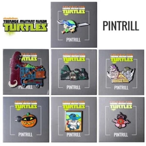 ⚡RARE⚡ PINTRILL x TEENAGE MUTANT NINJA TURTLES Set Of 7 TMNT Pins *BRAND NEW* 🐢 - Picture 1 of 15