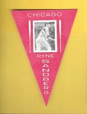 RYNE SANDBERG  2013 PANINI COOPERSTOWN RED PENNANT BOX TOPPER #22 ONLY 1 ON EBAY