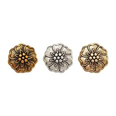 5pcs Vintage Carved Metal Button for Clothing Sewing or DIY Crafts 18-25mm - Image 1 of 3
