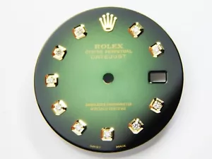 RLX Hombre Datejust 36mm Verde Brillante Con Esfera Diamantes - 2 Tonos 16220 - Imagen 1 de 1